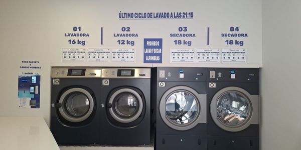 lavandería autoservicio